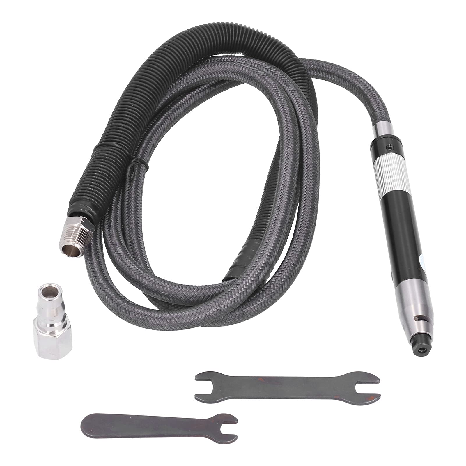 Penna di smerigliatura pneumatica KP-6091, kit di smerigliatrice a mandrino ad aria con velocità di 65.000 giri/min, strumento di incisione di precisione con pinza da 3 mm per (Stile giapponese)