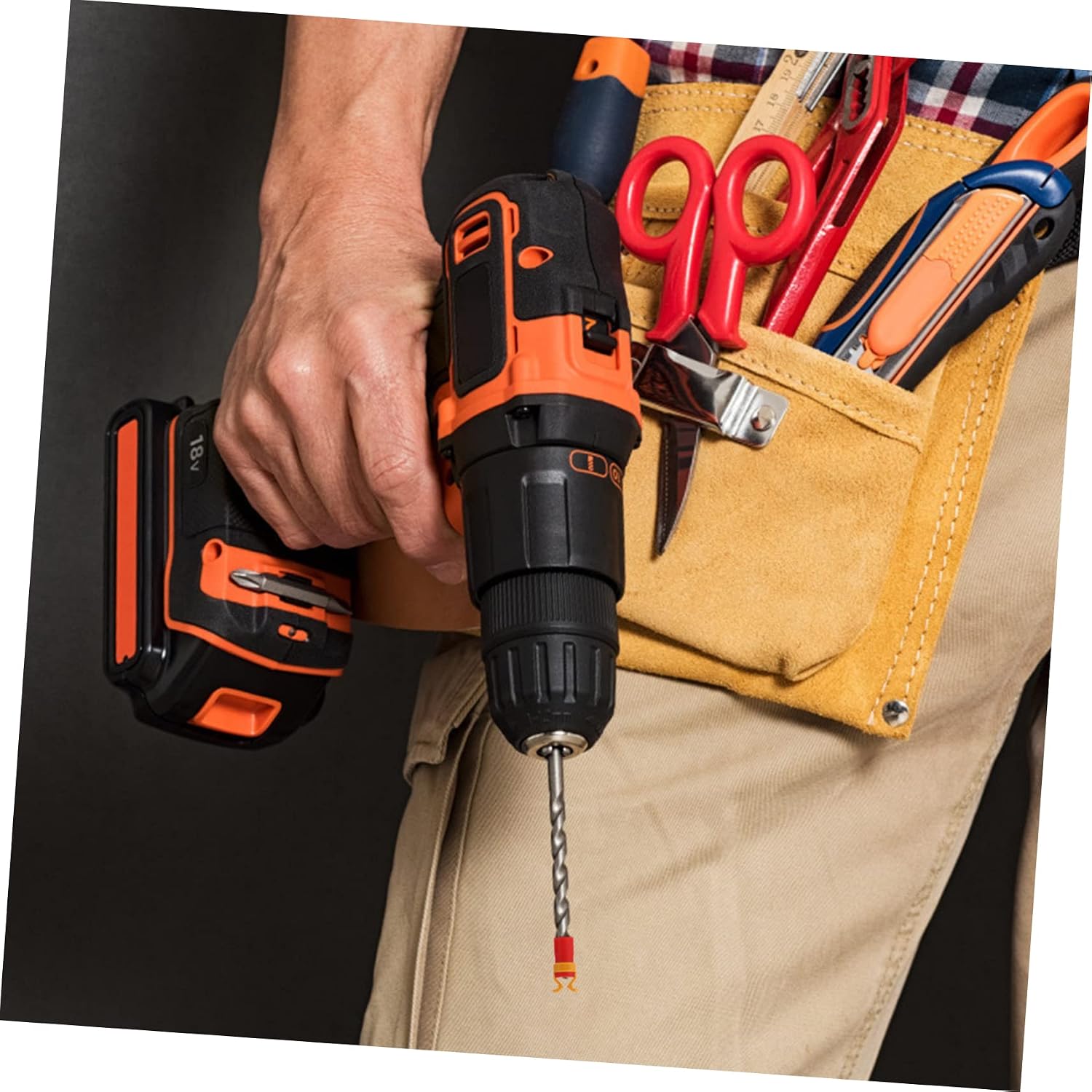 OSALADI 3sets Holding Screwdriver Set Plastic Screw Clamper Fixing Sleeve Woodworking Tool 6pcs*3