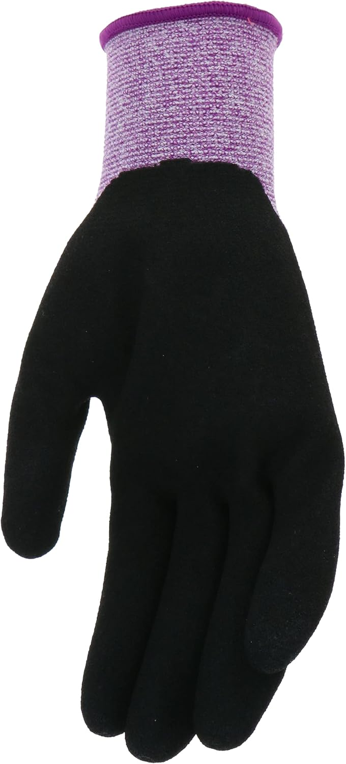 West County Gardener Eco Friendly High Dexterity Men's Utility Glove, Touchscreen Capable, Synthetic Leather Padded Palm