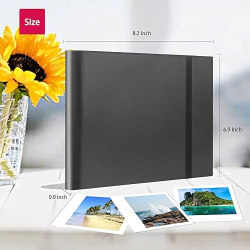 Miniatura 6 de Álbum de fotos de 160 bolsillos para Fujifilm Instax Wide 300, Polaroid 600 i-Type 3.5 x 4.5 pulgadas, compatible con cámara instantánea Polaroid