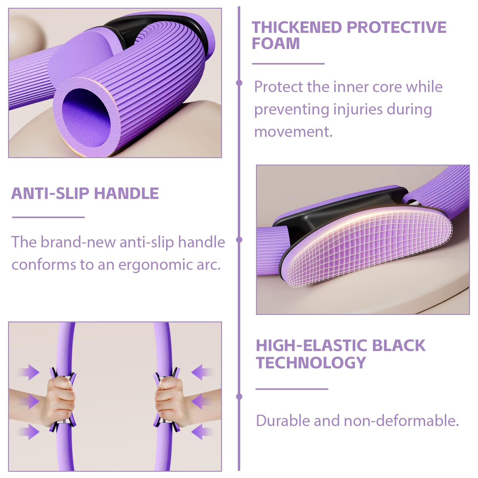 Kit de Pilates Essential de 13 pièces, pour femme, avec balle de pilates, anneau de pilates, bandes de résistance, chaussettes, anneau de Pilates et accessoires pour étirement et fitness