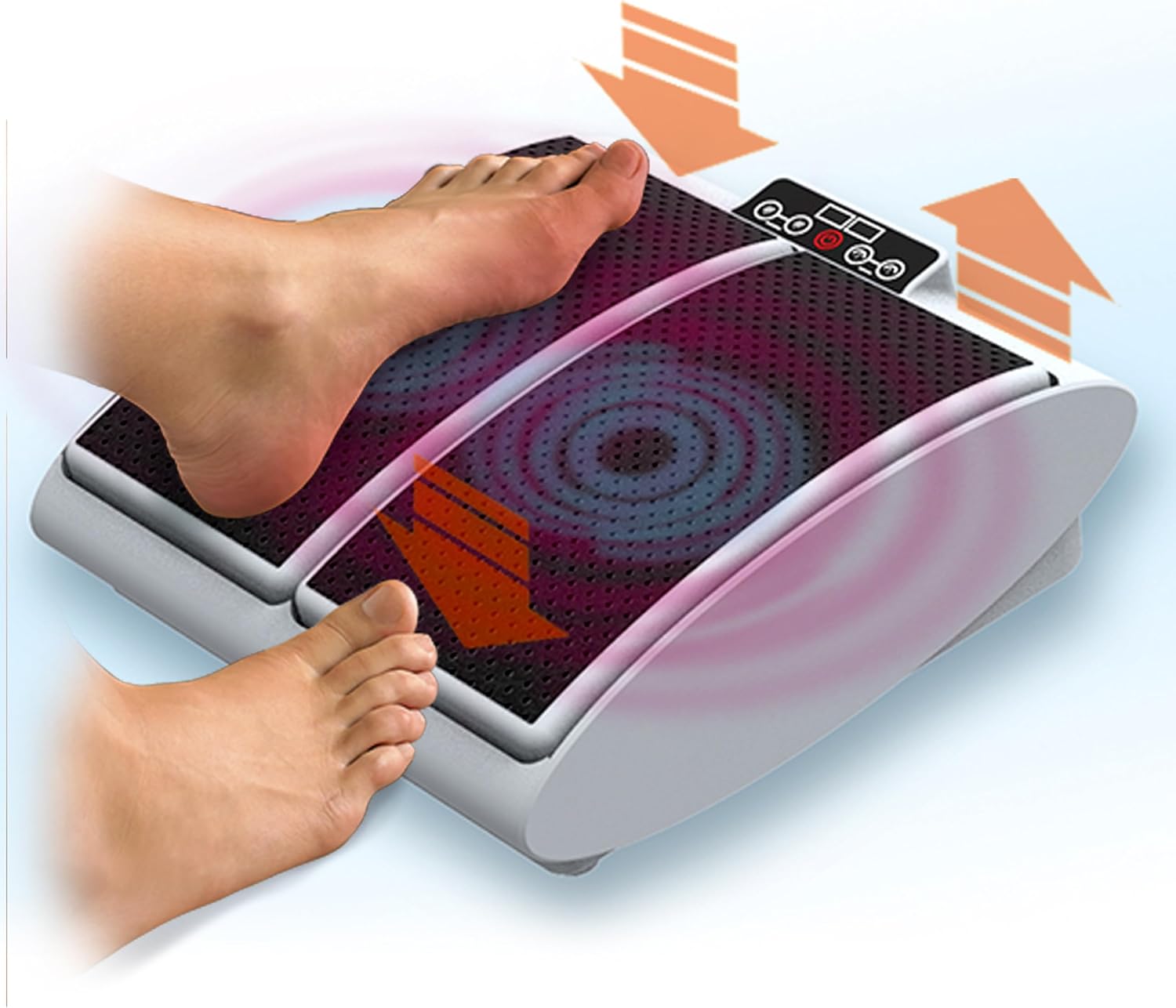 MOTION CISER Simulateur de Pas Massage Pieds Jambes Thermothérapie Télécommande Portable Seniors
