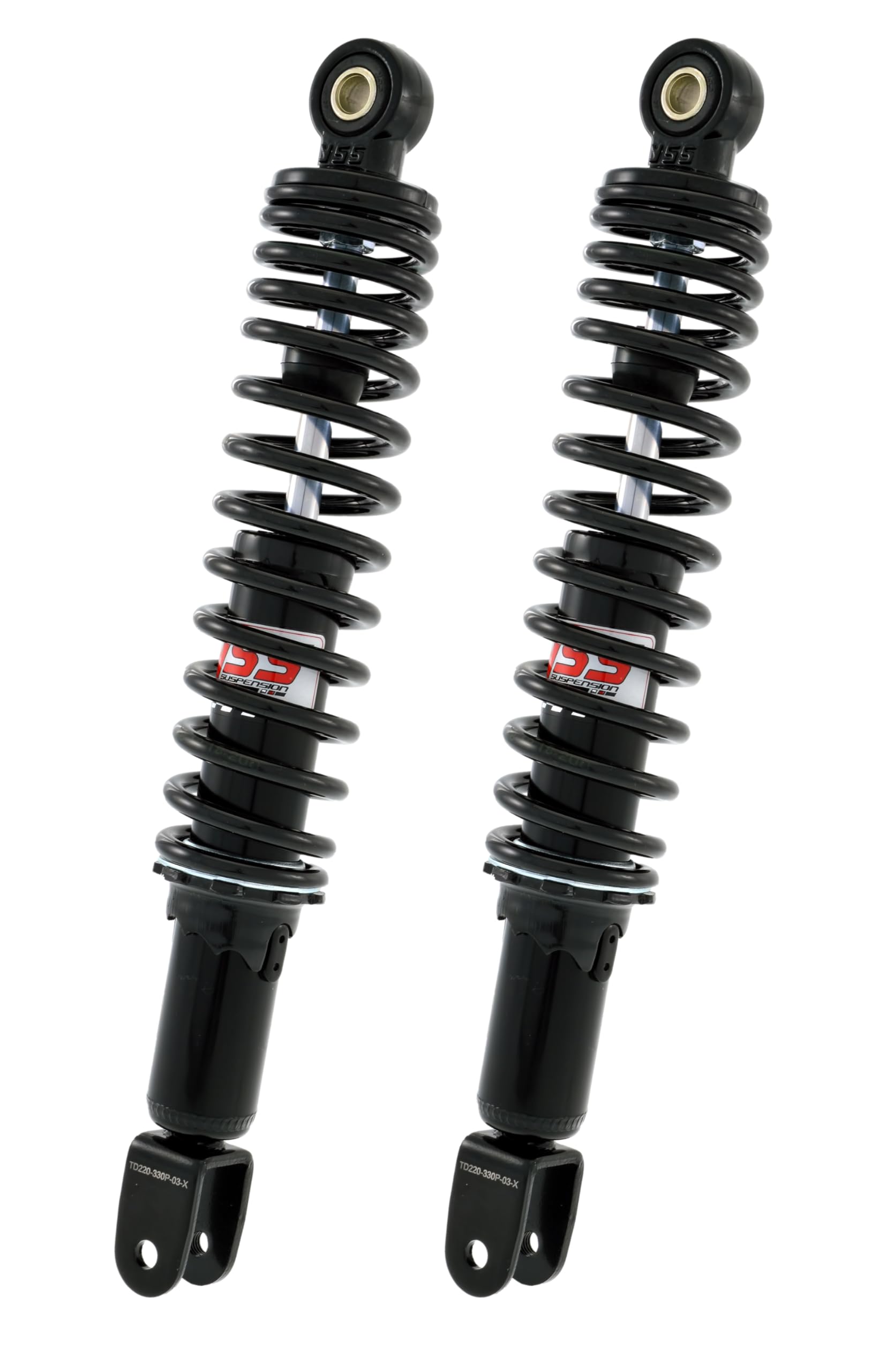 YSS SUSPENSION Coppia Ammortizzatori Posteriori Scooter Hydraulic per KYMCO People S 125 (05-08) People S 150 (05-08) People S 200 (05-08) (40028)