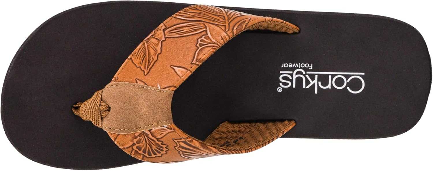 Corkys Footwear Womens Summer Break Flip Flops - Featuring A Thong Strap With Soft and Comfortable EVA insoles for All-Day Wear - Chic and Trendy Flip Flops