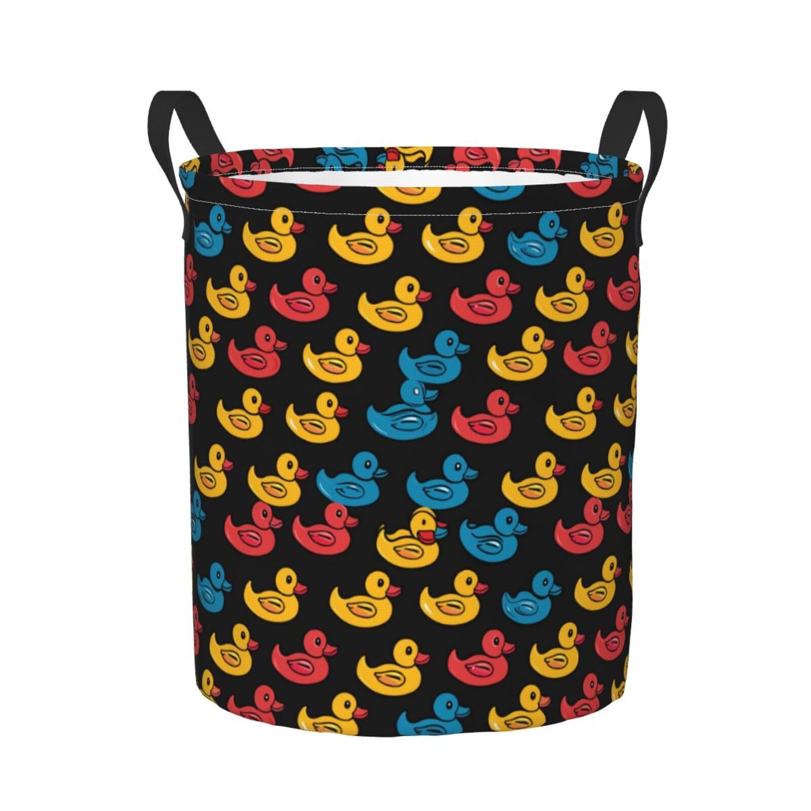 Corbeille A Linge Motifs De Canards Colorés Bac A Linge 40X50Cm