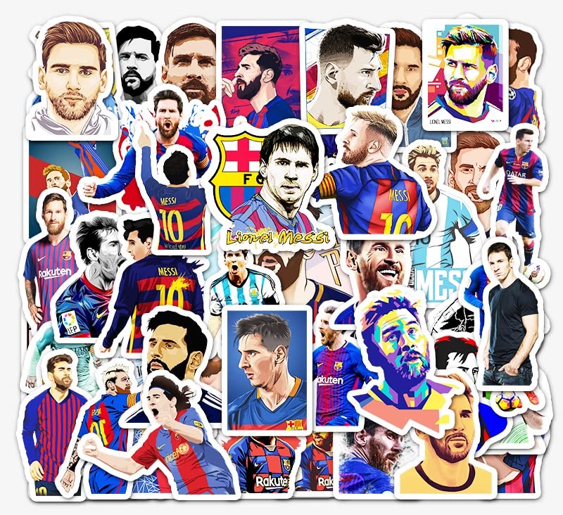 Ash & Roh® 50Pcs Cute Animal Stickers,Vinyl Waterproof Stickers for Laptop,Bumper,Skateboard,Water Bottles,Computer,Phone, Cute Animal Stickers for Kids Teens (Messi) (B0B88JYYGJ) Amazon Price History, Amazon Price Tracker