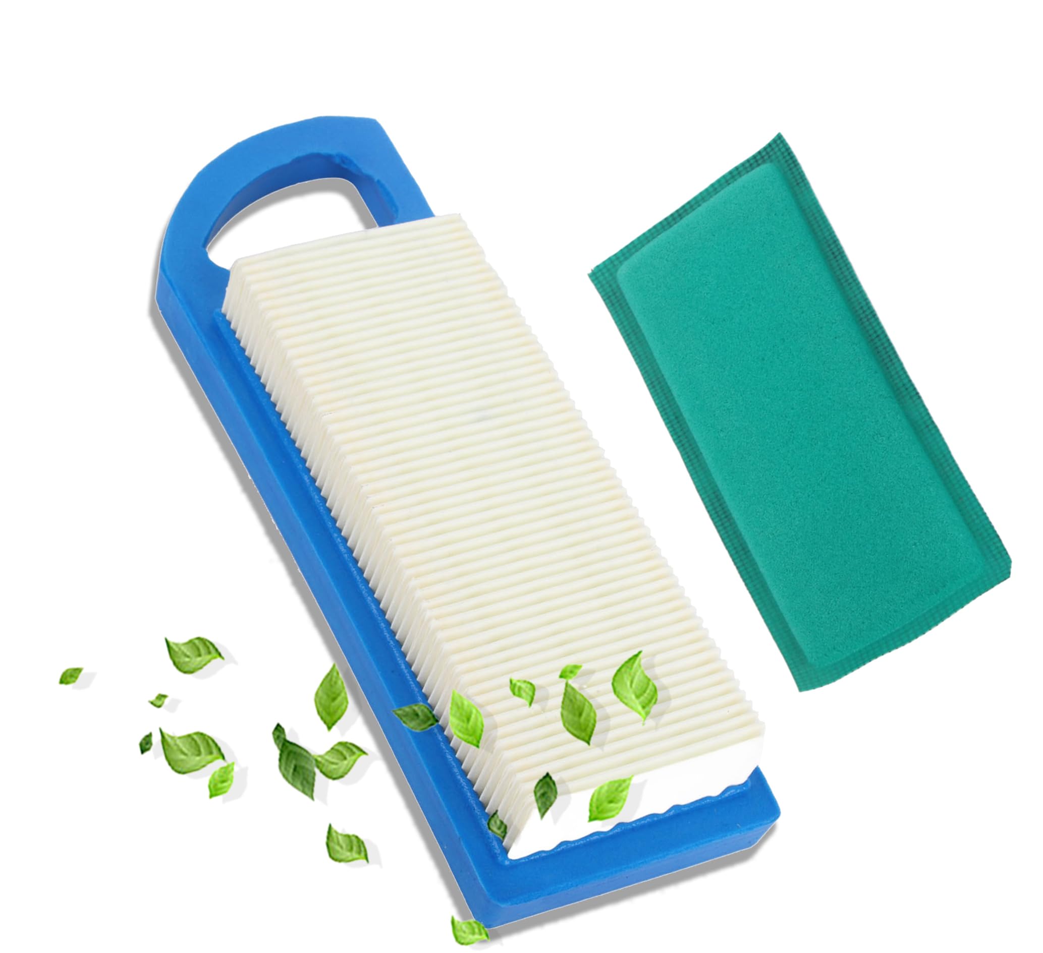 Fits the following air filter models: 698754, 273638, 697153, 690152, 697152 Fits Bristol and Stratton small engine lawn mower engine parts short kit,