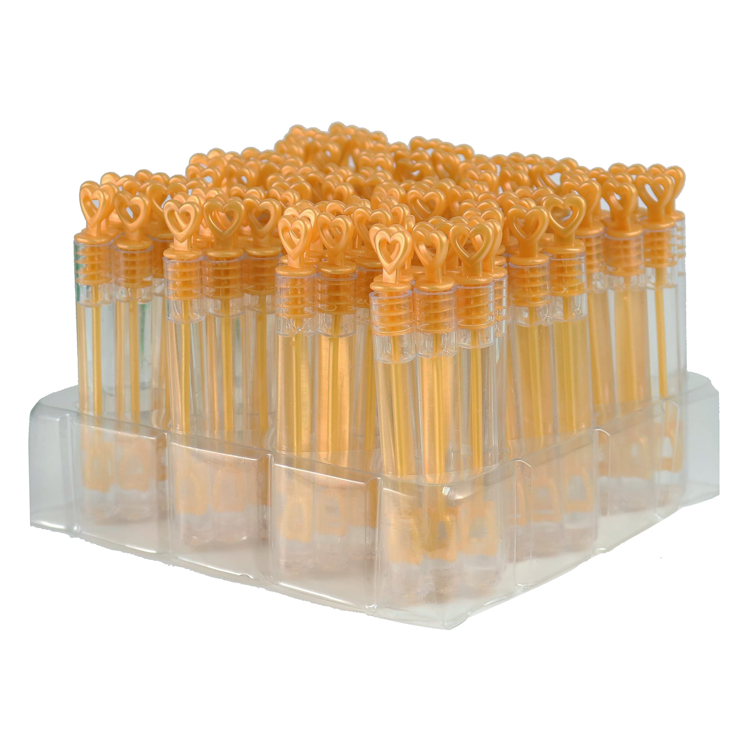 Photo 1 of GIFTEXPRESS 96 pcs 4.2" Heart Bubble Wands, Party Favors for Weddings Supplies, Valentine's Day, Party and Anniversaries