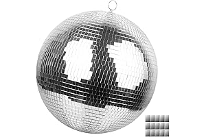 Faeshoo 16-Inch Disco Mirror Ball: The Epitome of Party Ambiance