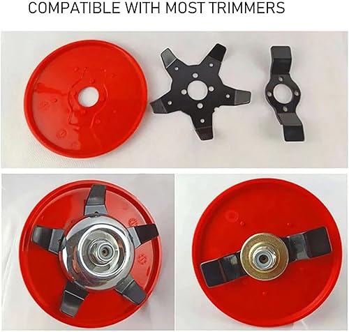 Miniatura 2 de Disco de deshierbe para desmalezador, disco de deshierbe, placa de desbrozadora para recortadora, cuchillas de placa de desbrozadora, placa de