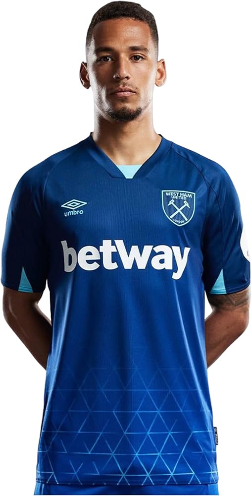 WM × UMBRO UNIFORM T-SHIRT 3 West Ham United FC Mens 22/23 Umbro Third Jersey (XXL