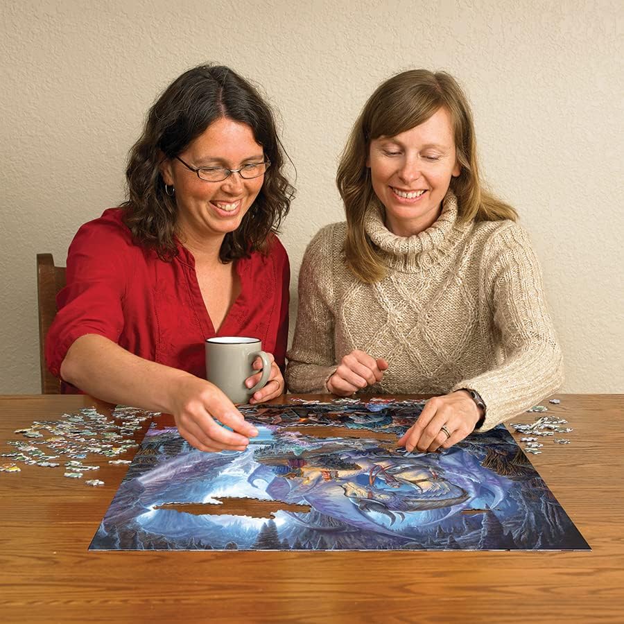 Cobble Hill 1000 Piece Puzzle - Dragonforge - Sample Poster Included