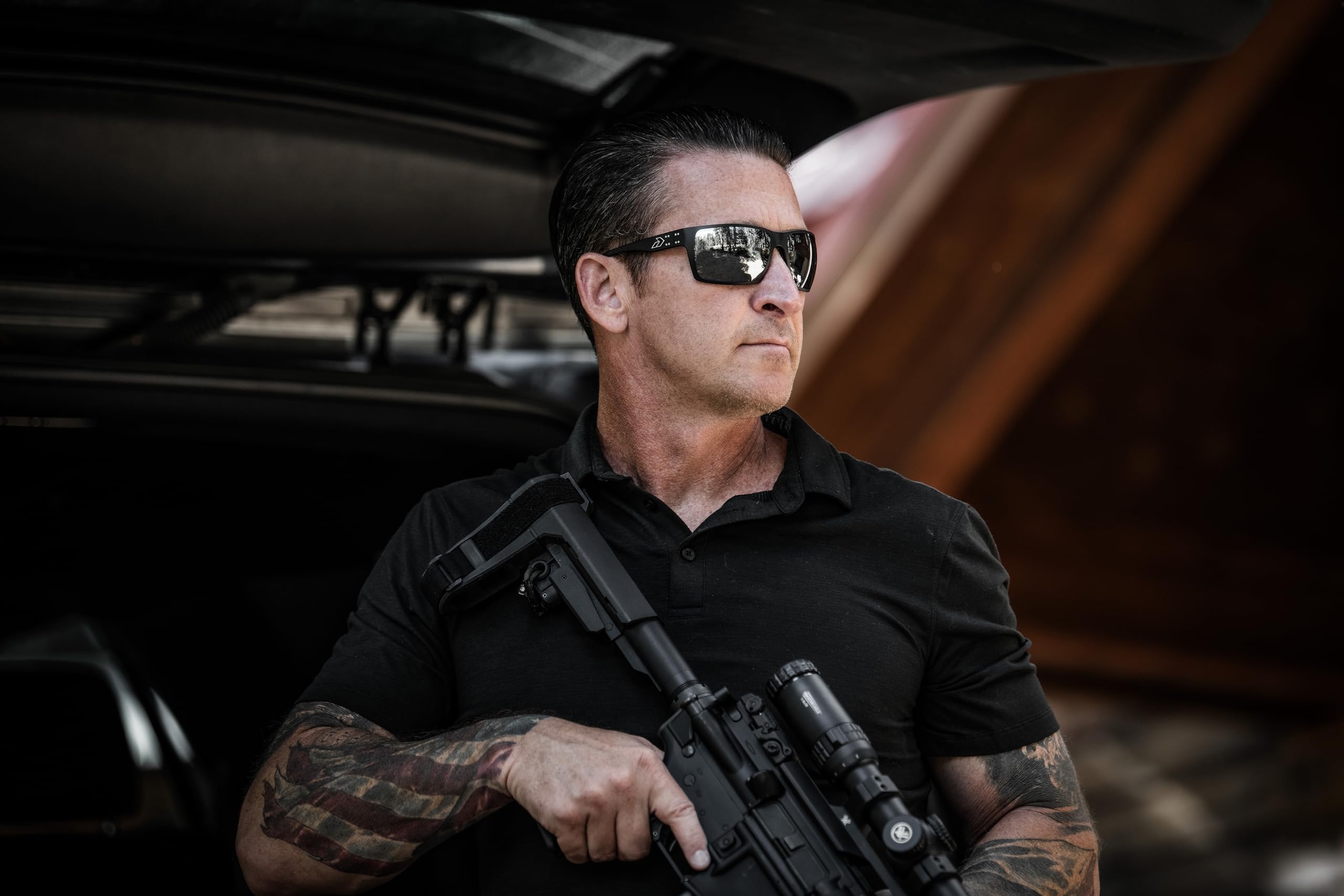 Gatorz Marauder ANSI Z87+ MILSPEC balistyczne okulary przeciwsłoneczne – wyprodukowane w USA
