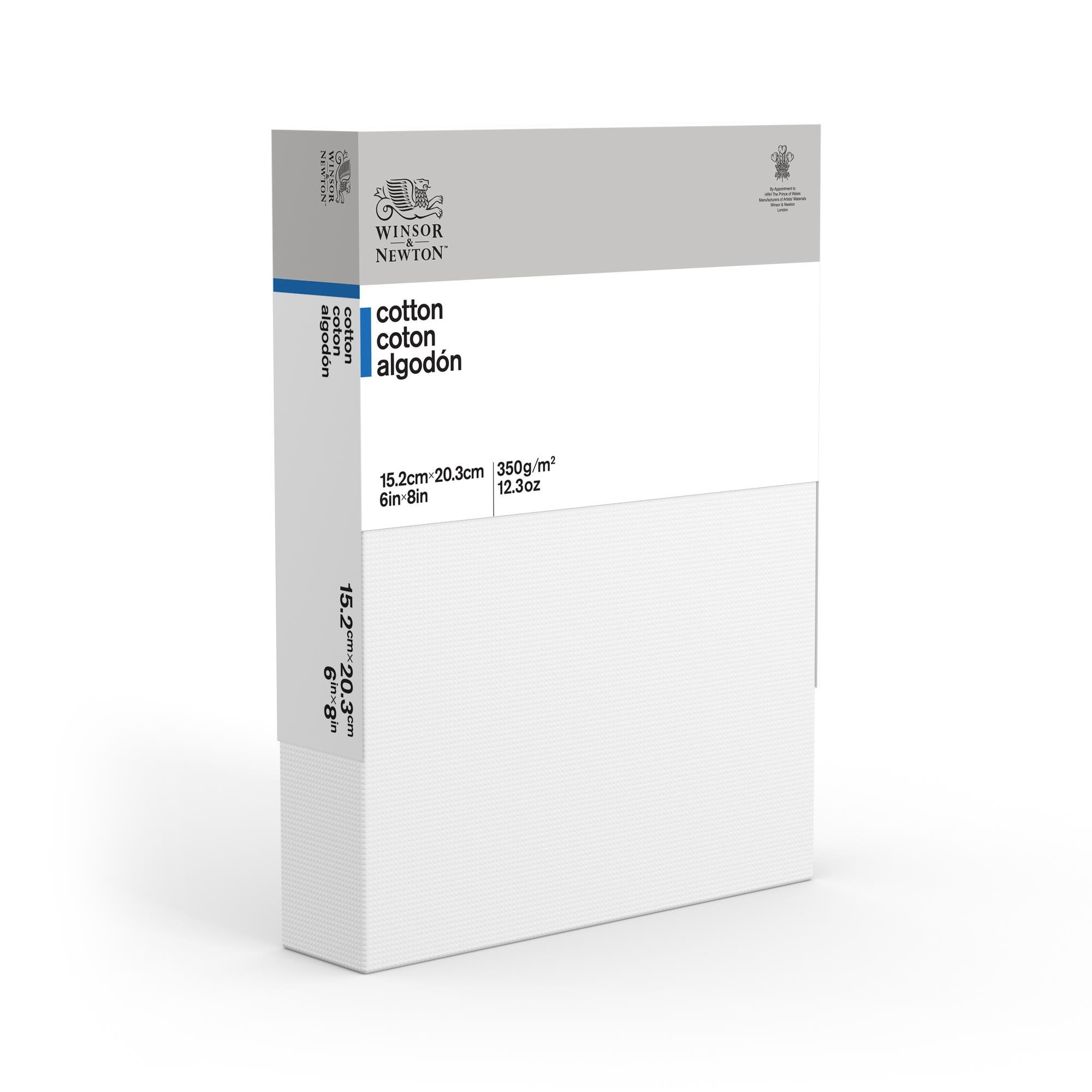 Winsor & Newton Unbleached Classic Cotton Canvas, 6" X 8" Deep Edge