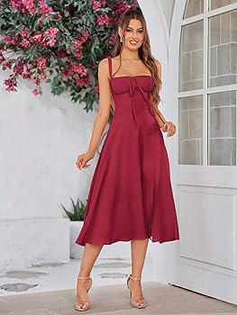 ワンピース Courreges Red viscose blend dress (125MRO572FI0001 4015) Courrèges Red Viscose Blend Dress – LOZURI®