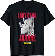 Lady Gaga Official Horns Black T-Shirt