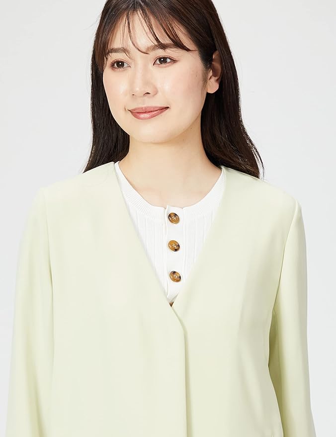 Amazon | [ナチュラルビューティーベーシック] アウター ノー