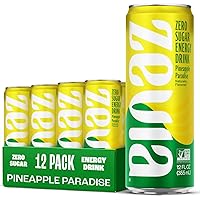 Vista 6 de Zevia Zero Calorie Energy Drink, melocotón maracuyá, latas de 12 onzas (paquete de 12)