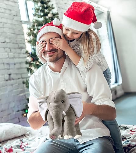 Miniatura 10 de Ice King Bear Wild Animal Stuffed Animals Zoo Family Plush Toy (Hippo 14 Inches)