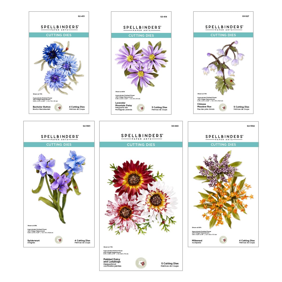 Spellbinders Through The Meadow Die Bundle by Susan Tierney-Cockburn