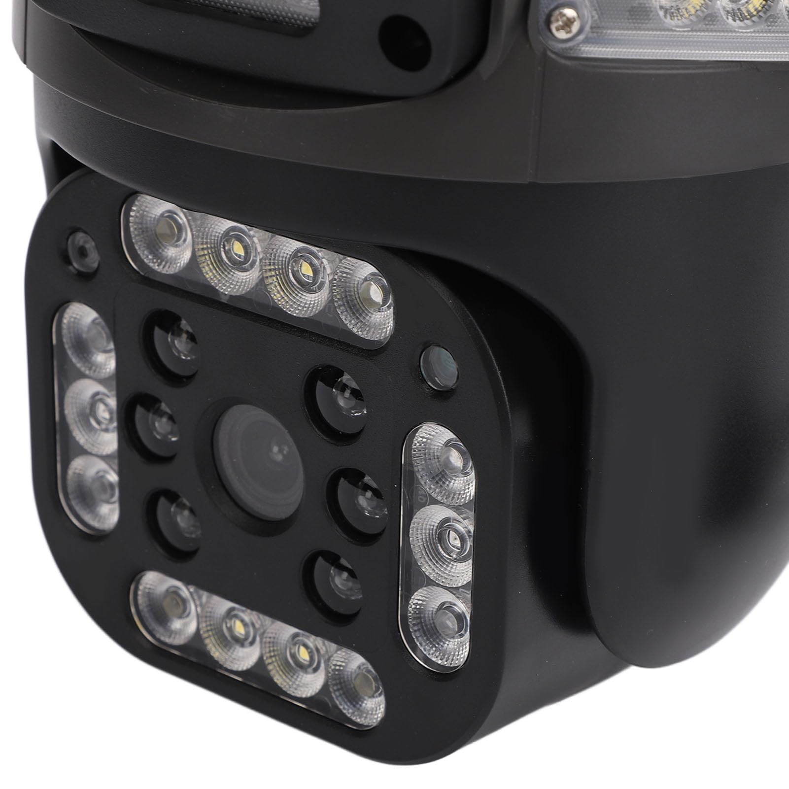 Kamera z Potrójnym Obiektywem, Kamera Bezpieczeństwa 8 MP 4K na Zewnątrz z Kolorowym Noktowizorem, Wykrywanie Ruchu AI, Kamera do Monitoringu Domu 2.4G WIFI (przepisy europejskie)