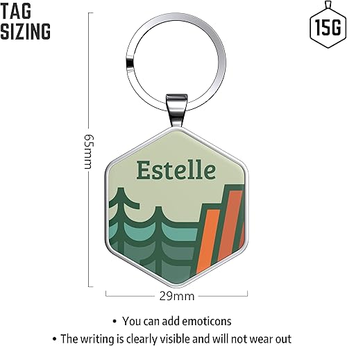 Miniatura 5 de Etiquetas de identificación inteligentes para mascotas etiquetas personalizadas para perros con código QR para alertas de ubicación instantáneas