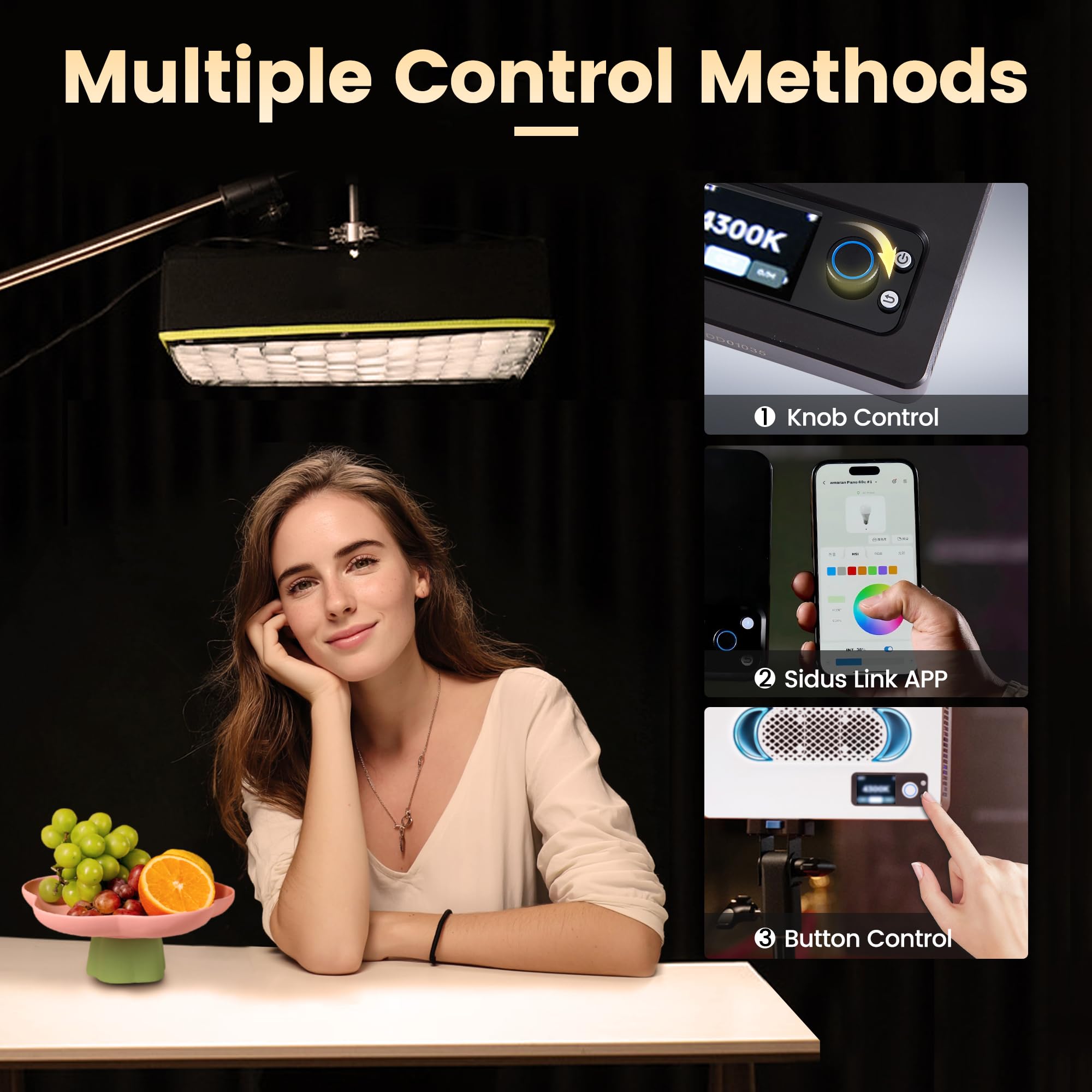 Amazon | Amaran Pano 120cキット LEDビデオパネルライト 120W RGBWW