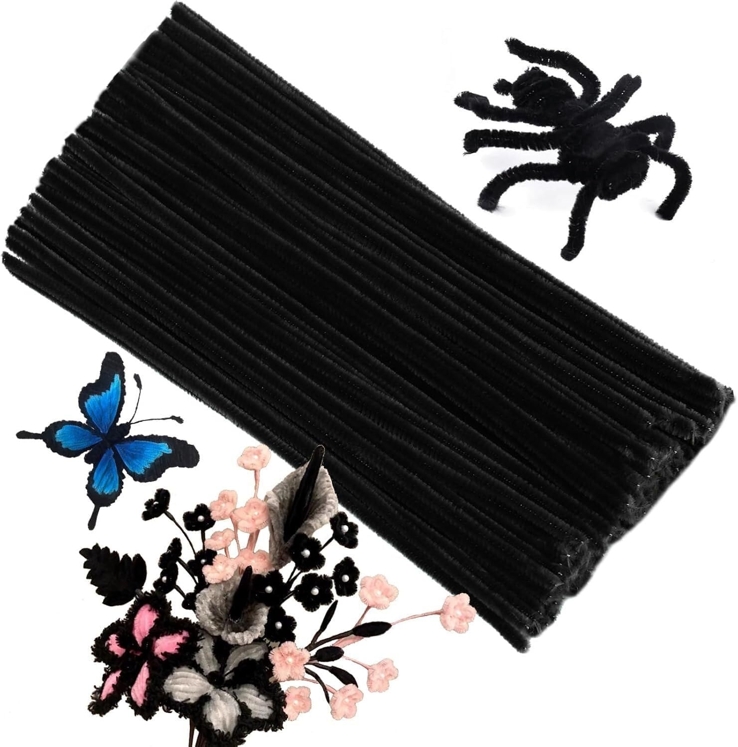 Pipe Cleaners Craft Set - 100 Pieces -10