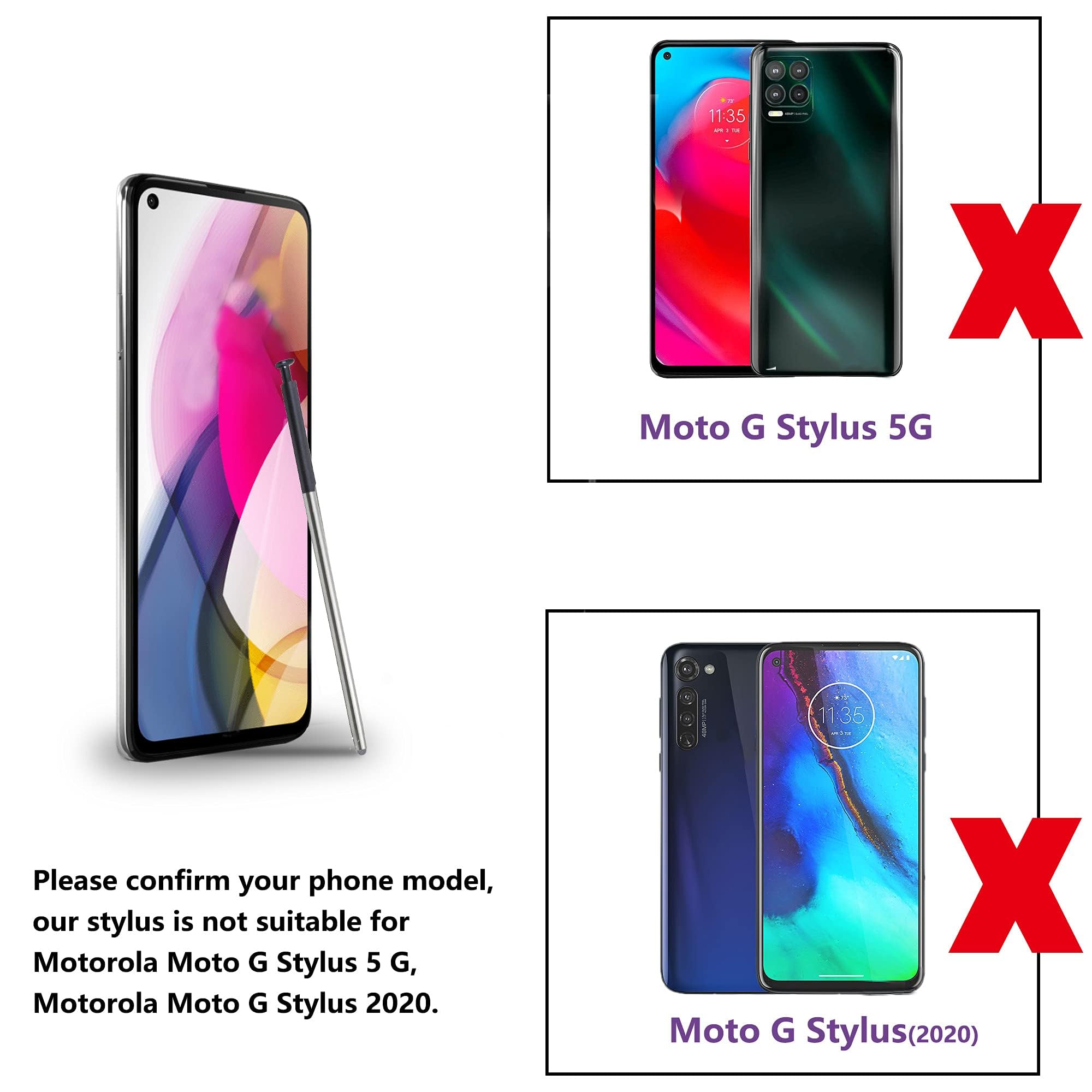 Set Penne Stilo, Per Moto G Stylus 2021 XT2115, Parte Di Ricambio - Foto 8