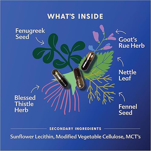 Miniatura 3 de Suplemento especial herbal Motherlove para aumentar los niveles de leche materna durante la lactancia contiene ruda cabruna 5902 Large 1 1