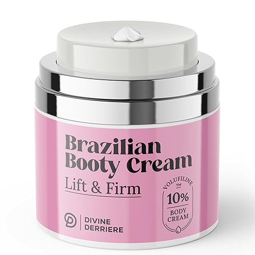 Miniatura 9 de Divine Derriere Crema corporal brasileña, crema corporal reafirmante y reafirmante con volufilina ayuda a reducir la apariencia de la celulitis para