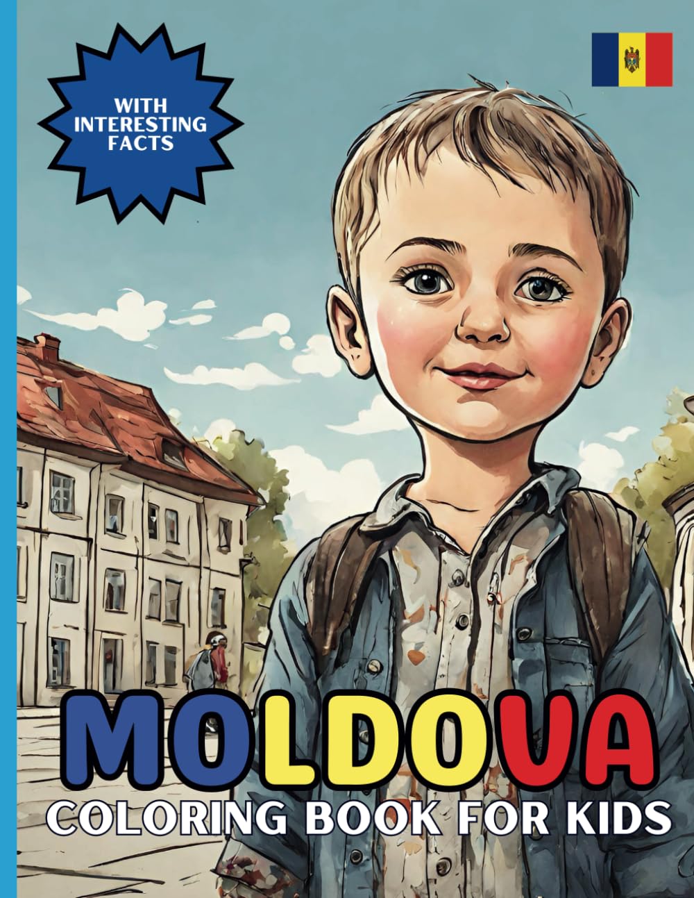 Moldova Coloring Book For Kids: With Interesting Facts