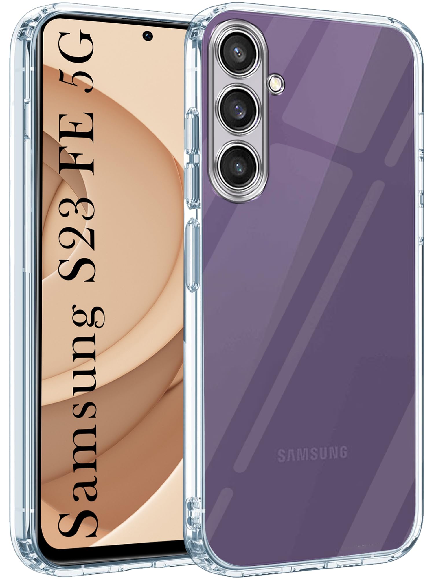 Jkobi Back Cover for Samsung Galaxy S23 FE 5G (Silicone Clear Shockproof Case with Camera Protection | Soft and Flexible | Transparent) (B0CKTMSM92) Amazon Price History, Amazon Price Tracker