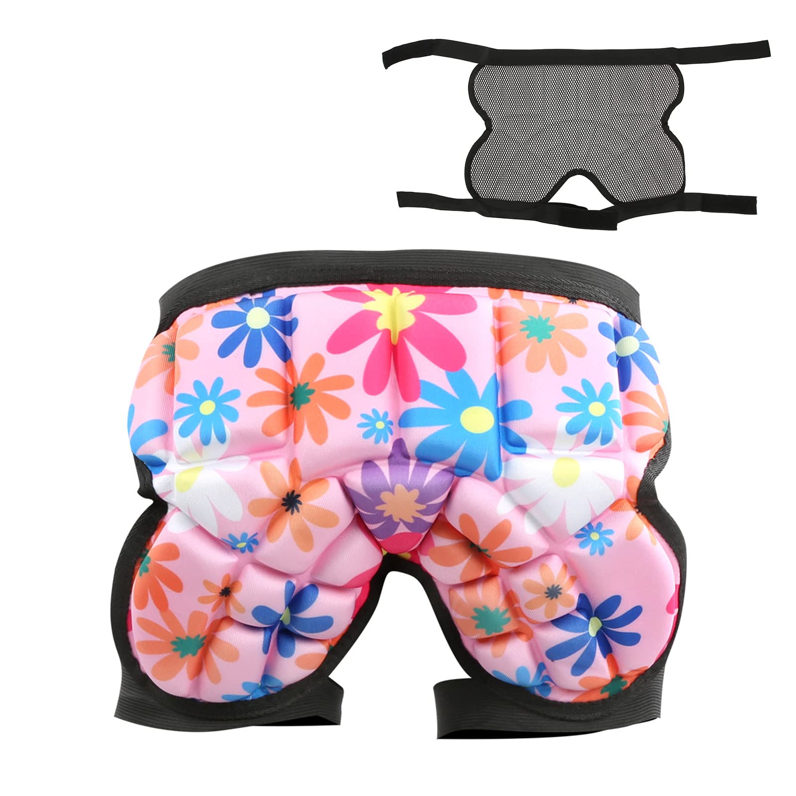 Almohadillas para Glúteos y Caderas para Patinar, Protección de Cadera para Niños, Equipo Protector