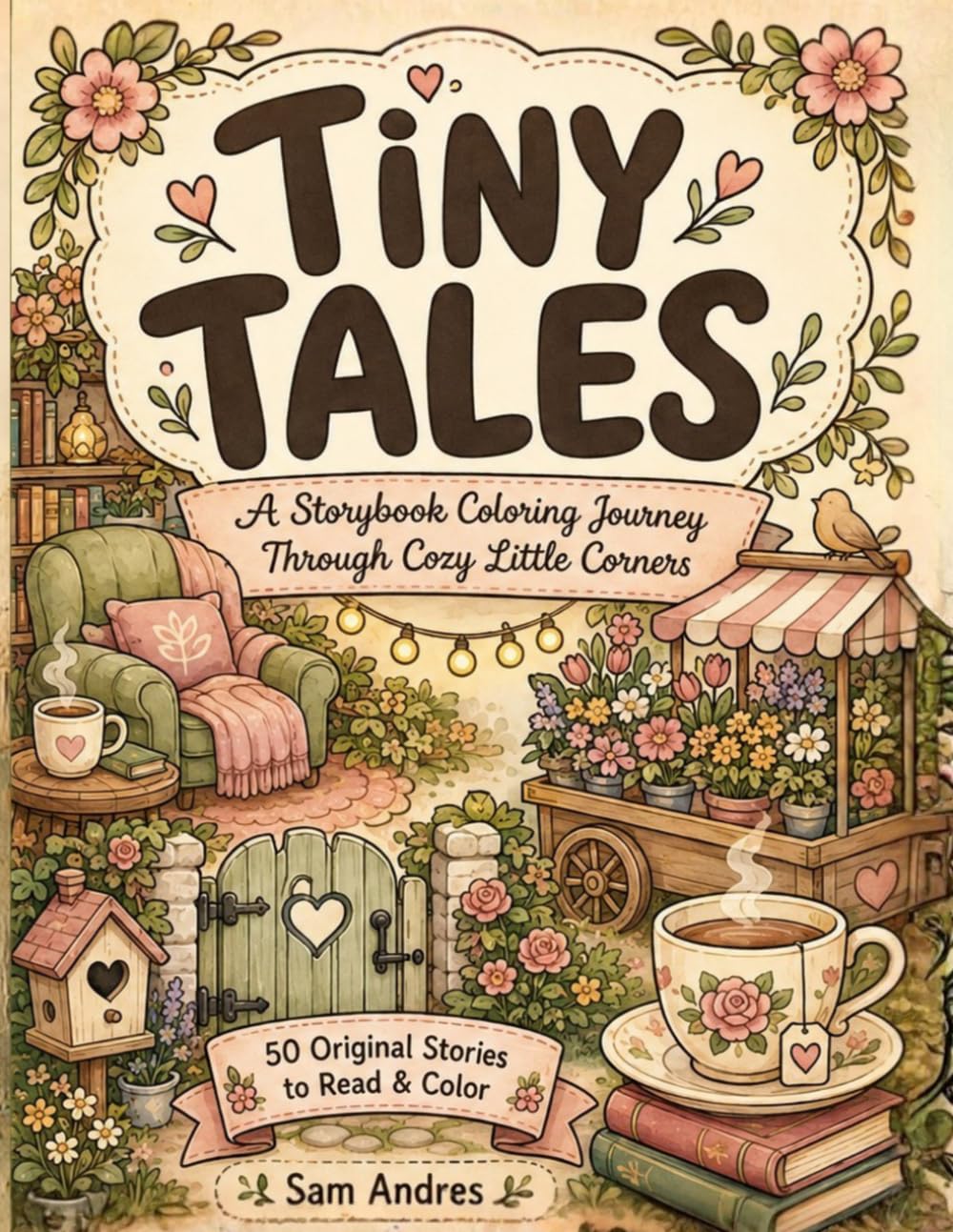 TINY TALES: A Storybook Coloring Journey Through Cozy Little Corners