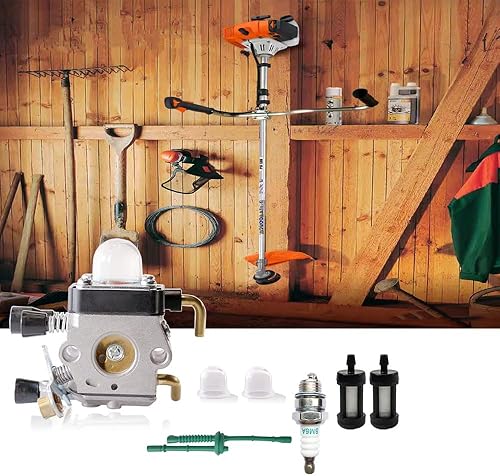 Miniatura 4 de Carburador FS45 FS38 para Stihl FS46 HL45 FS45C FS46C FS55 FS55C FS55RC KM55 KM55R Kit de reparación de malezas