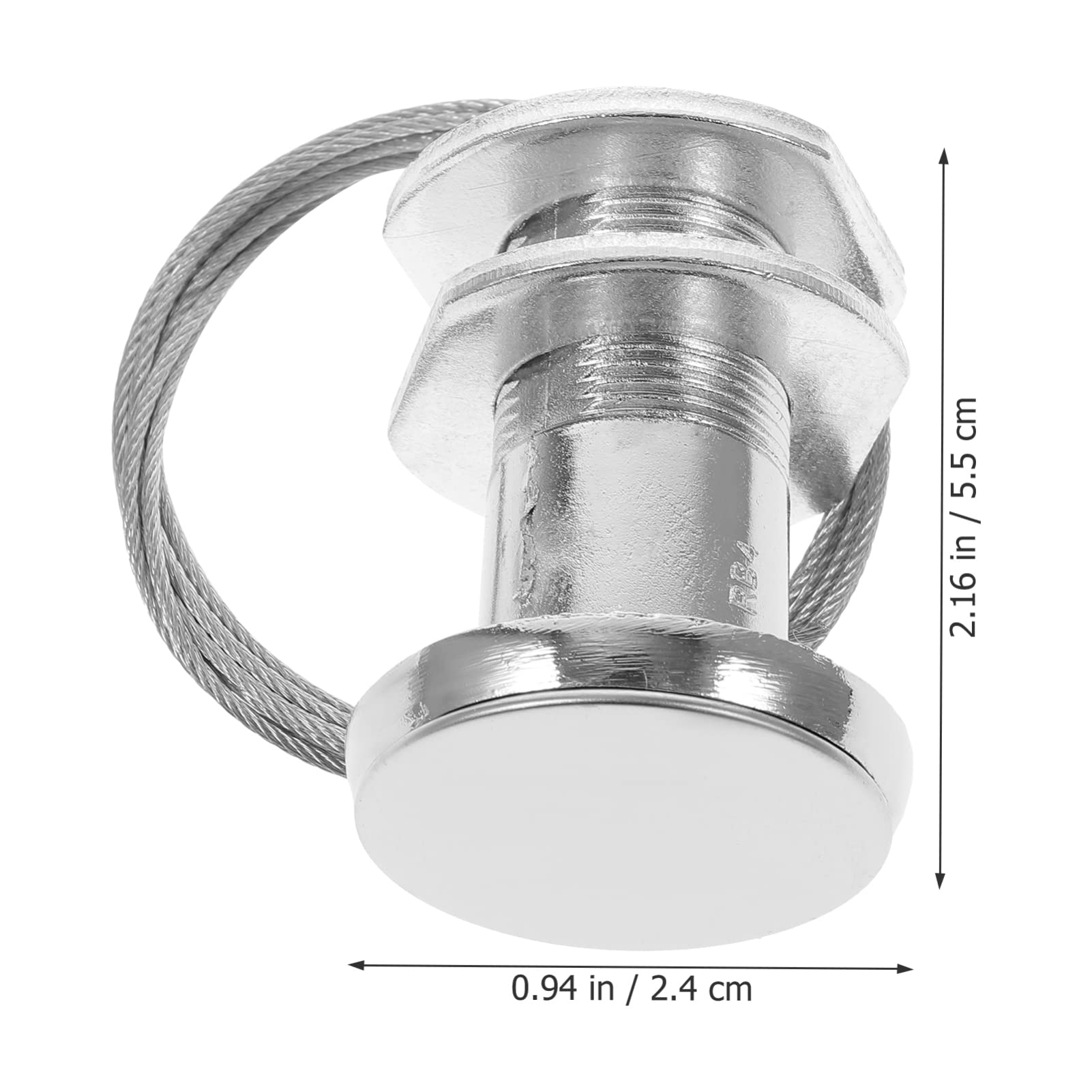 POPETPOP Cerradura De Puerta Cerradura De Liberación De Emergencia Para Puerta De Garaje Casillero De Puerta De Seguridad Para El Hogar Para Hotel De Garaje 5. 5X4cm