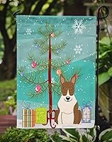 Vista 276 de Caroline's Treasures BB4243GF Bandera de jardín con texto en inglés «Merry Christmas» con texto en inglés «Merry Christmas», bandera decorativa