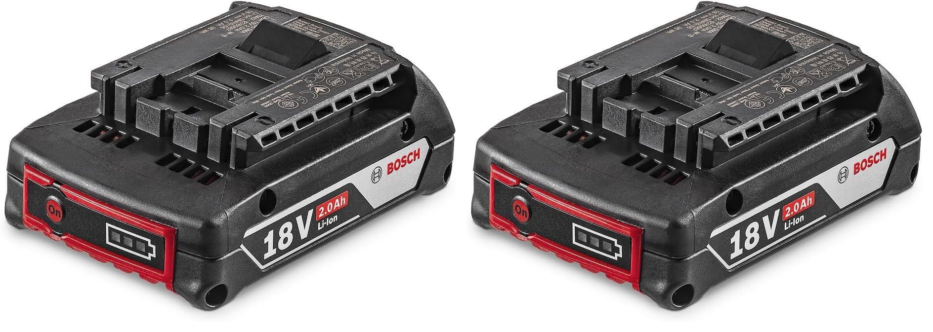 Bosch Professional 18V System Akku GBA 18V 2.0Ah (Packung mit 2)