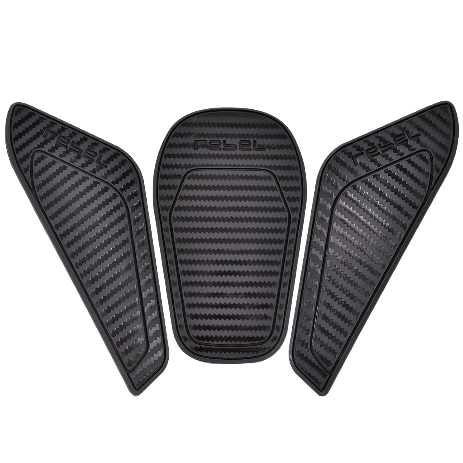 2026 CMX1100 Motorradzubehör Seitliches Tankpad Gummischutz rutschfeste Tankaufkleber passend für HO&ND&A REBEL CMX1100 CMX-1100 CMX 1100 2021–2026