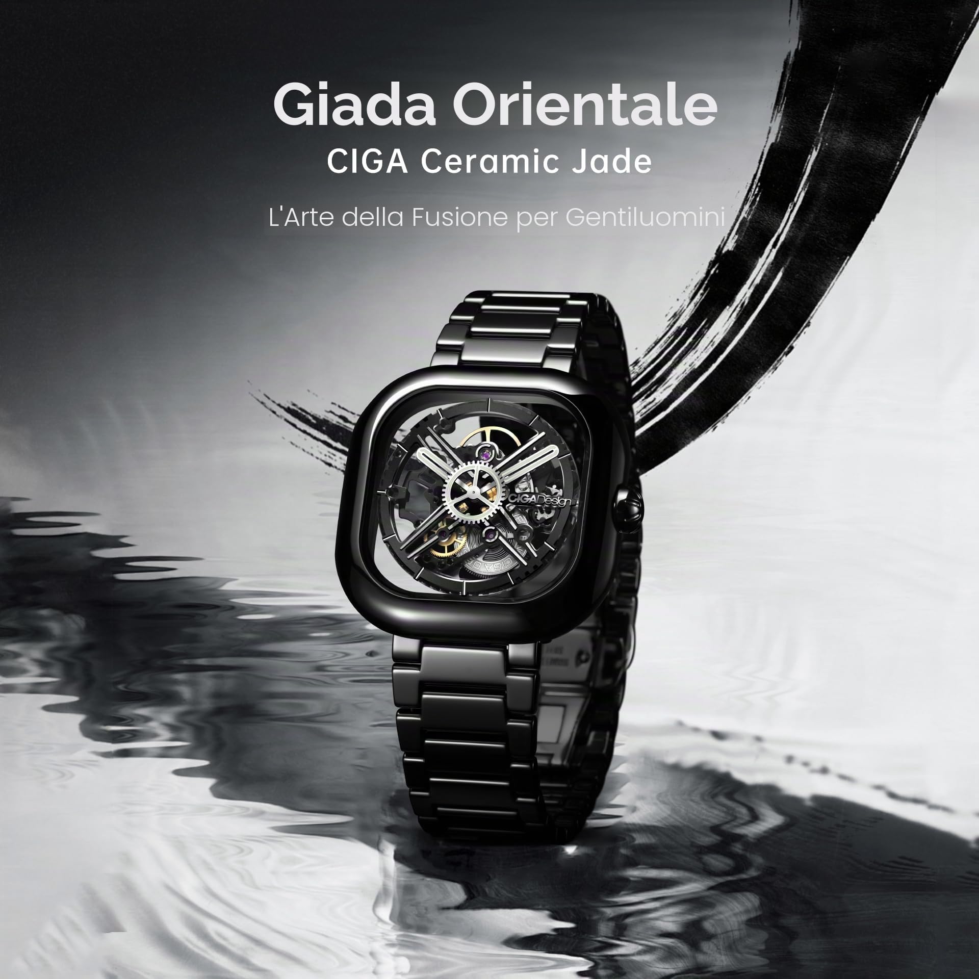 CIGA Design Y Series Eastern Jade Orologio Meccanico Automatico