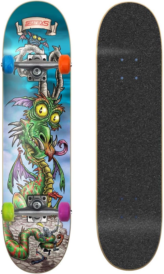 SkateXS Beginner Dragon Street Skateboard