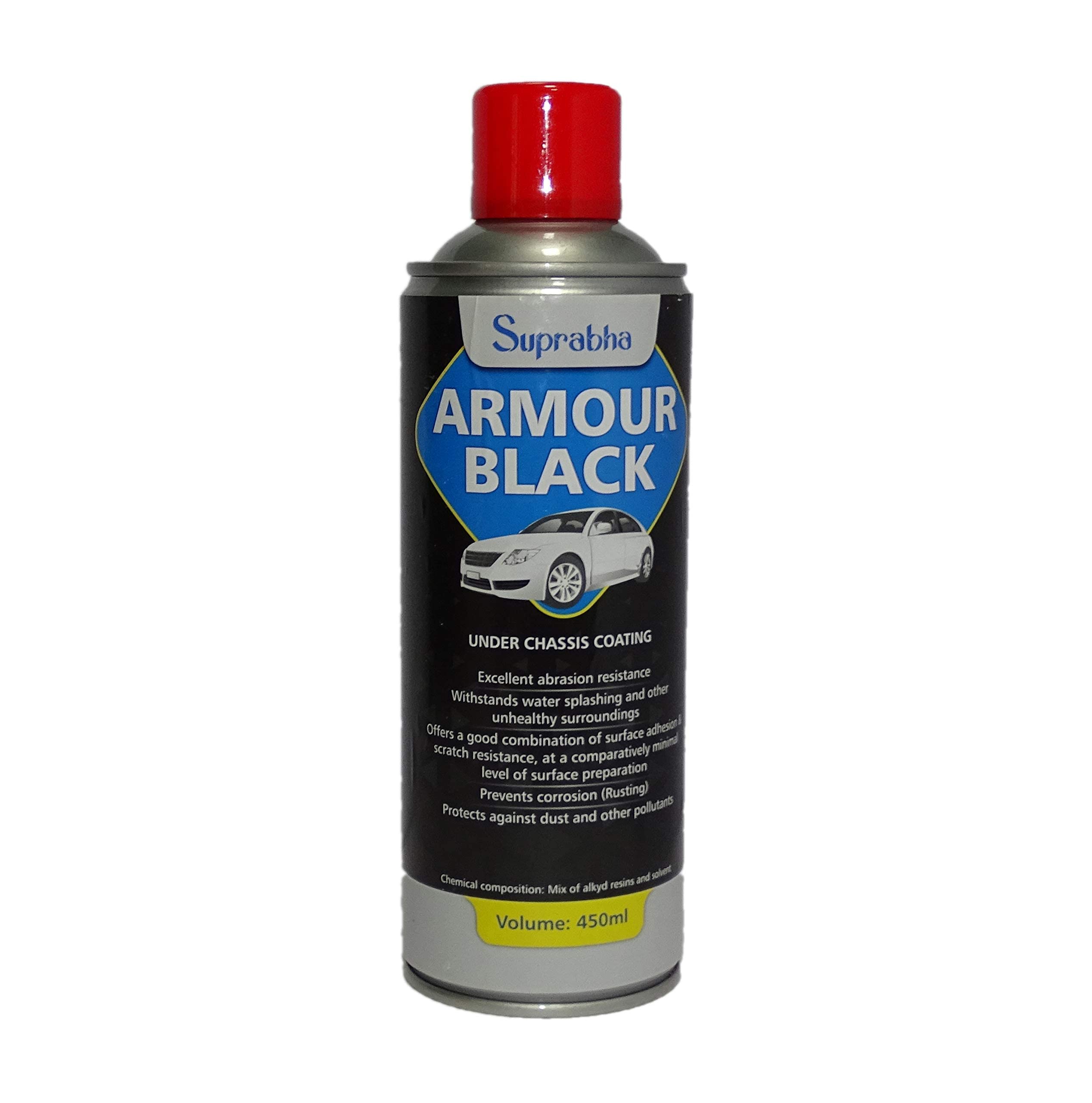 Buy Armour Black by Wonder X Automotive Professional Undercoating Spray Paint, Under body