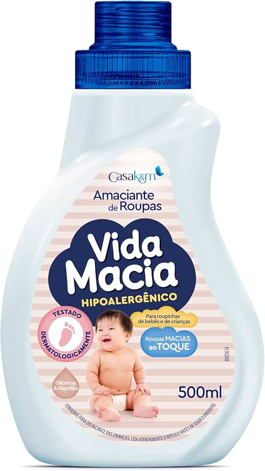 Vida Macia Amaciante Glicerina & Algodão 500Ml