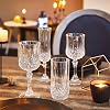 Cristal d'Arques Paris Longchamp Glasses Low 36 cl Set of 6 Krysta Crystal Glass for Water Juices and Other Softs Shine Transparency and High Resistance