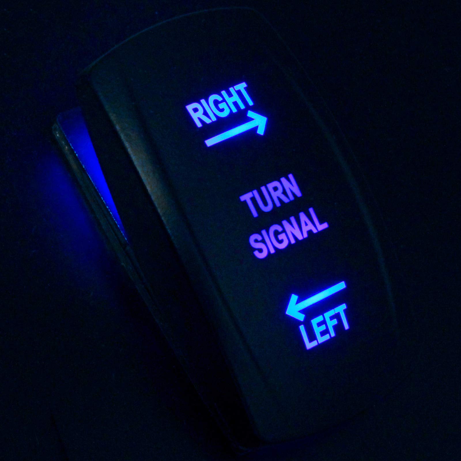 MCSADVENTURES Vertical Rocker Turn Signal Street Legal Kit for 2013+ Polaris Ranger 570, 500, 13-18 900 xp, 2017 1000 xp Plug and Play