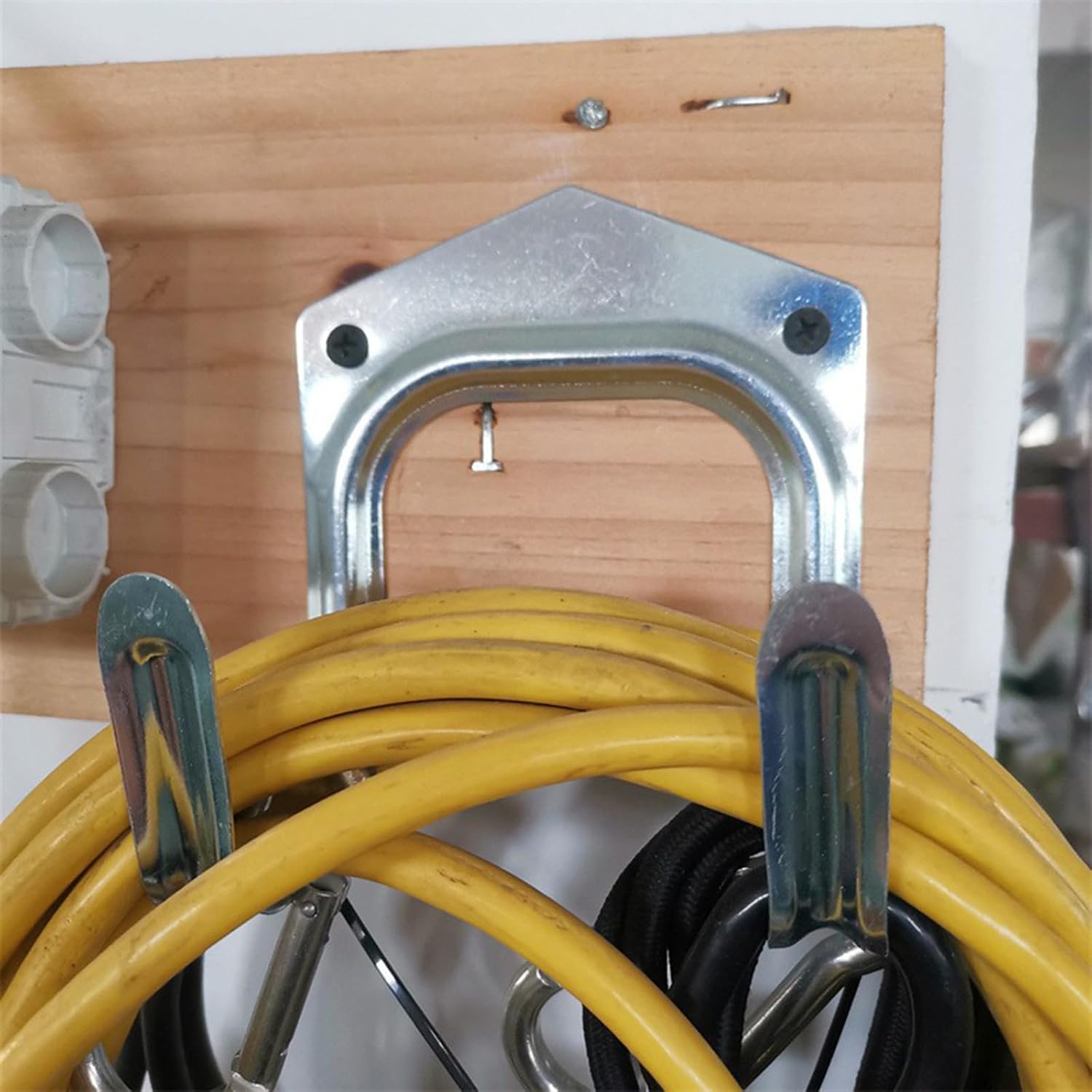 Tool Hanger Hooks for Shed Wall Job Heavy Duty High Load Bearing Wall Mounted Storage Ho