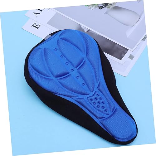 Miniatura 7 de BESPORTBLE Cojín acolchado para silla de montar de bicicleta para niños, asiento de gel acolchado para bicicleta