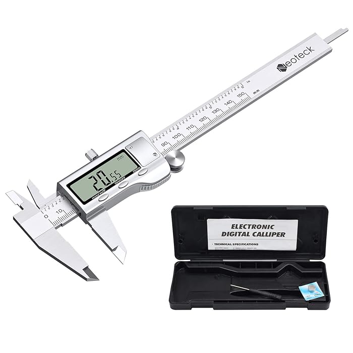 Buy Neoteck 6 inch Digital Caliper, FullMetal Electronic Calipers