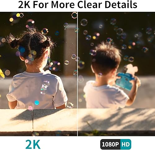 Miniatura 4 de SDETER Cámaras de seguridad solares inalámbricas para exteriores  Cámara WiFi de seguridad para el hogar 24G con detección de movimiento PIR